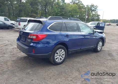 2017 Subaru Outback 2.5I Premium из США, поврежденный, VIN 4S4BSADC6H3233884